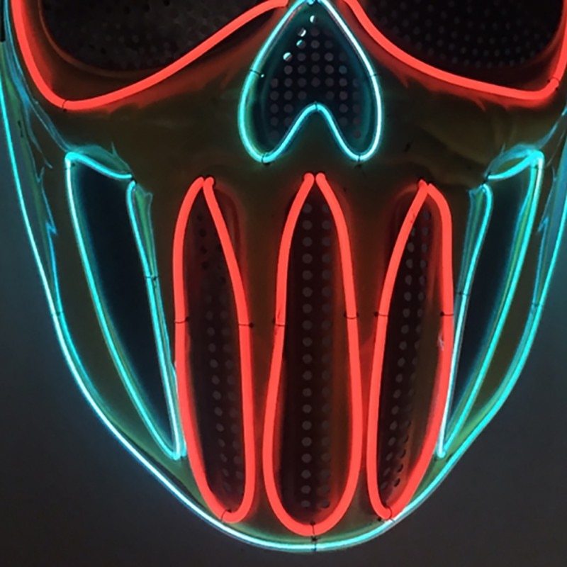Halloween light mask