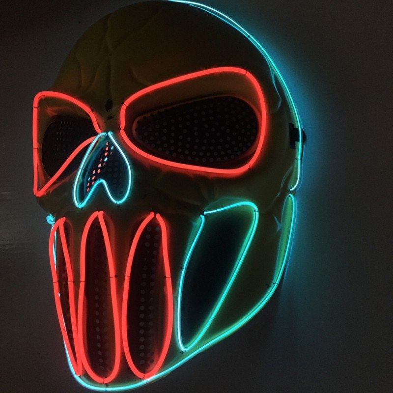 Halloween light mask