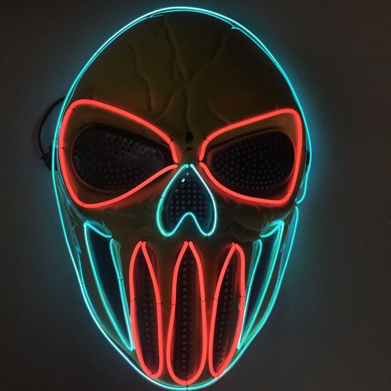 Halloween light mask