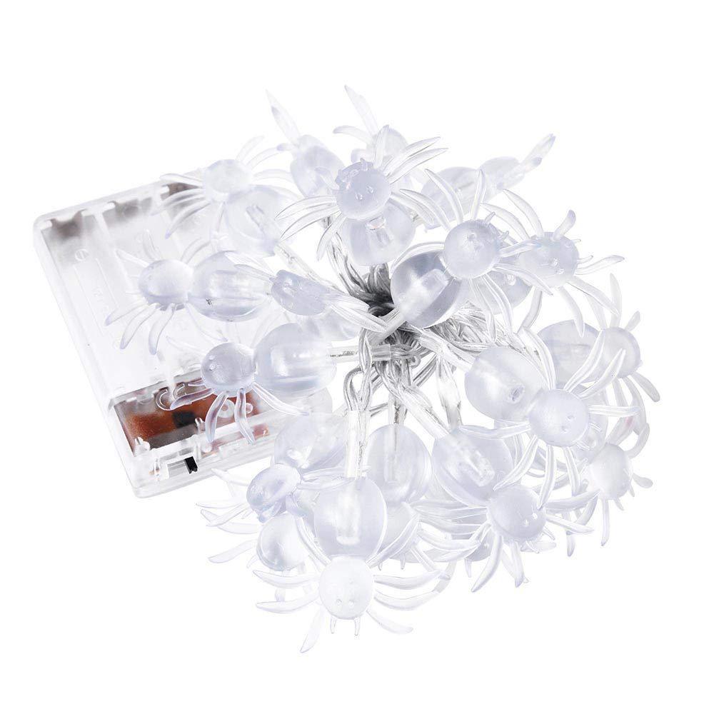 Halloween decoration spider lights