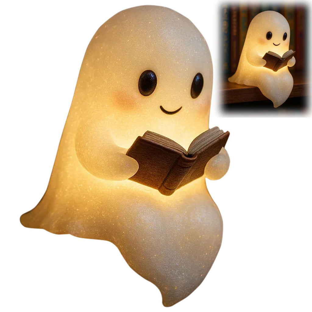 Ghosts Reading book Night Lights For Halloween