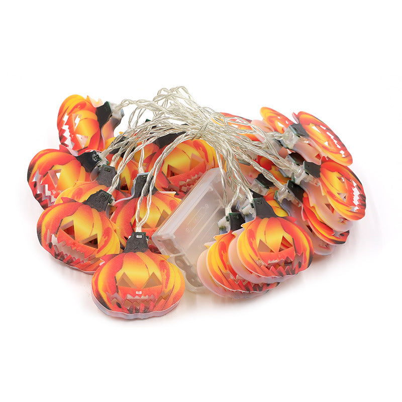 Halloween Decorative String Pumpkin Lights Batteries